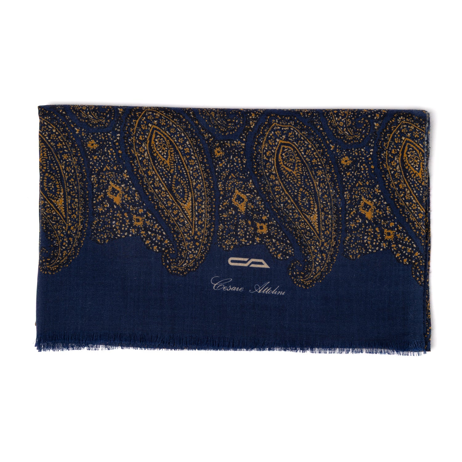 Scarf "Vecchio Paisley" made from the finest Cashmere - handmade